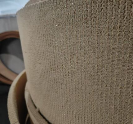 6100 BGO Rivestimento Freno Tessuto Non Amianto con Filo di Ottone e Fibra Aramide per Uso Industriale Pesante