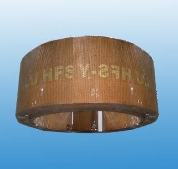 6100 BGO Rivestimento per freni intrecciato senza amianto rinforzato con filo di ottone in rotolo con fibra aramidica per resistenza alle alte temperature
